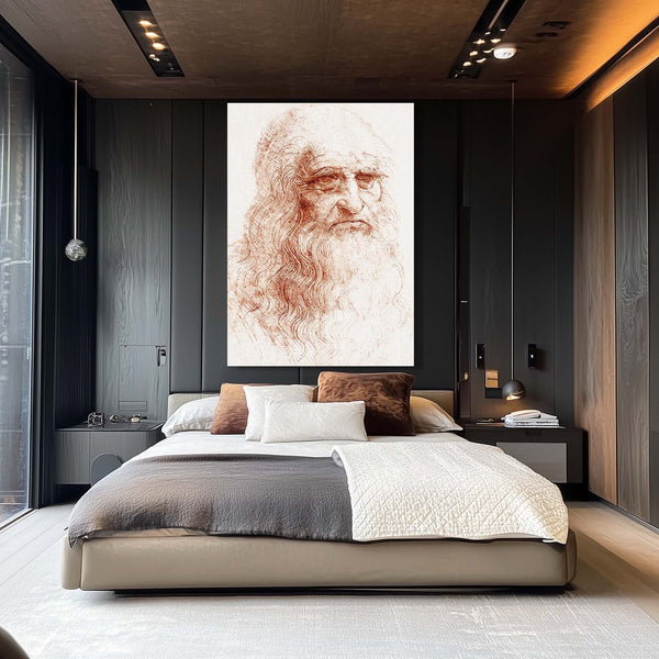 Leonard Da Vinci Portait
