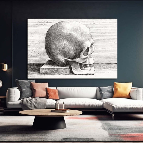 Leonard Da Vinci Skull