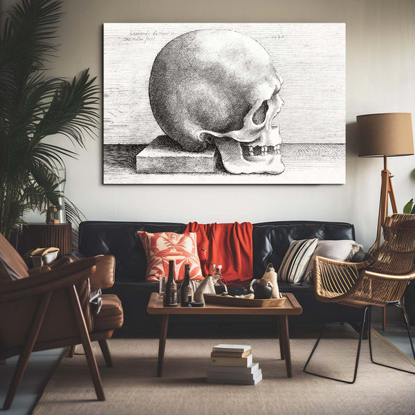 Leonard Da Vinci Skull