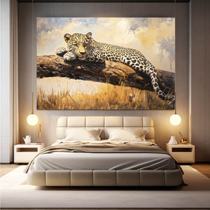 Leopard Bath Wall Art