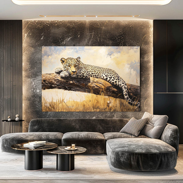 Leopard Bath Wall Art