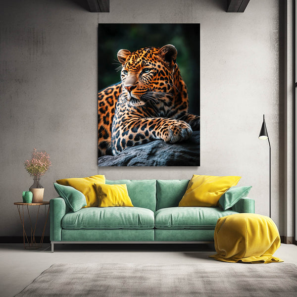 Leopard Bathroom Wall Art