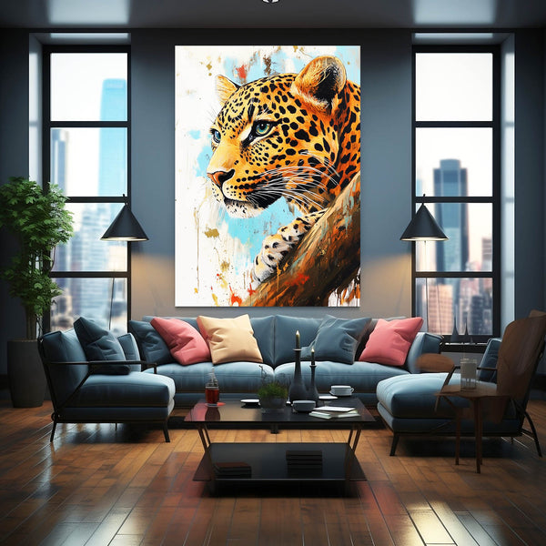 Leopard Canvas Wall Art