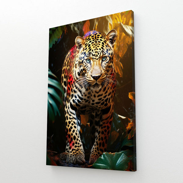 Leopard Colorful Wall Art | MusaArtGallery™