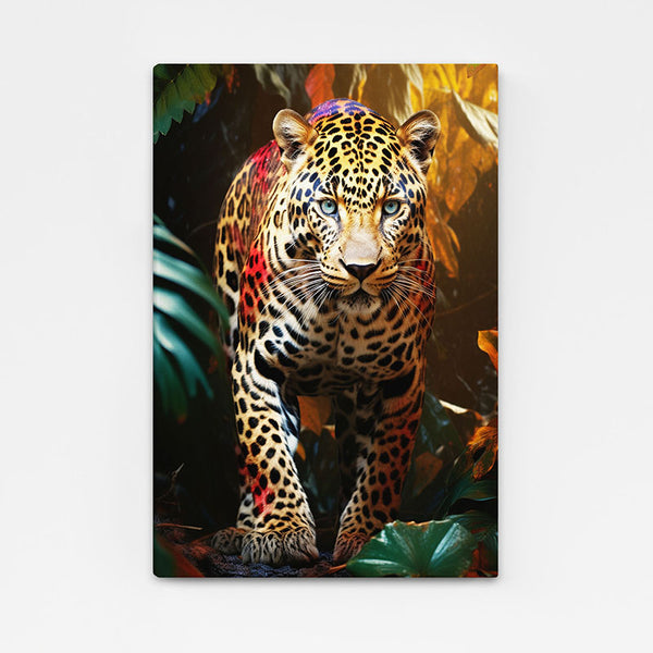 Leopard Colorful Wall Art | MusaArtGallery™