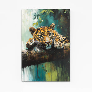 Leopard Print Canvas Wall Art