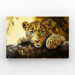 Leopard Print Heart Wall Art