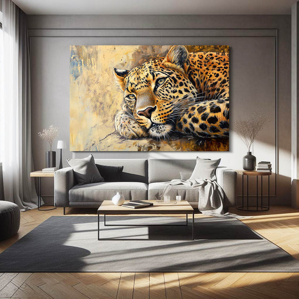 Leopard Print Wall Art Decor