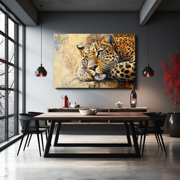 Leopard Print Wall Art Decor