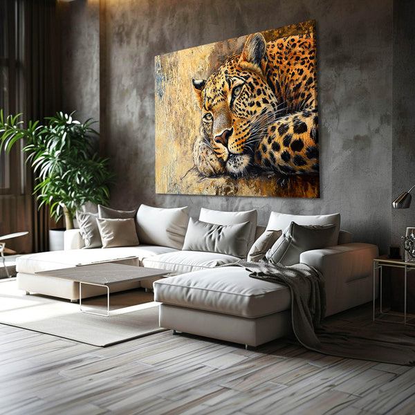 Leopard Print Wall Art Decor