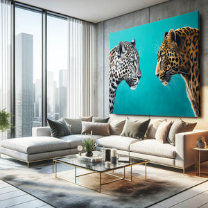 Leopard Wall Art Home Decor