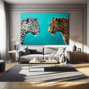 Leopard Wall Art Home Decor