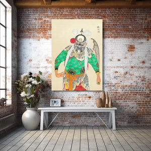 Leopard Wall Art Japanese