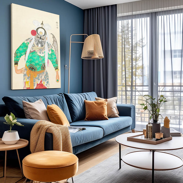 Leopard Wall Art Japanese