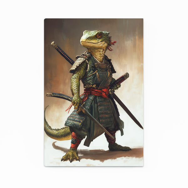 Lezard Samurai Art