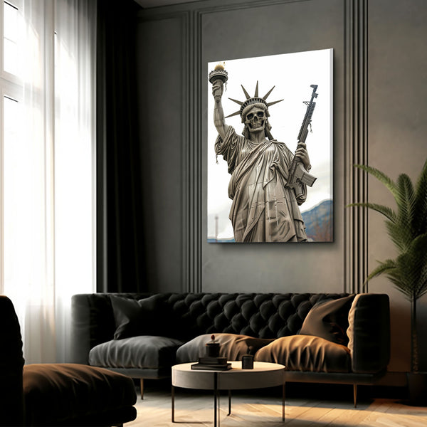 Liberty Skull Art | MusaArtGallery™