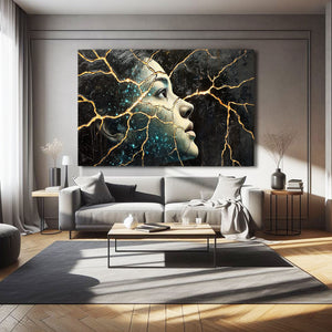 Life Black Abstract Art