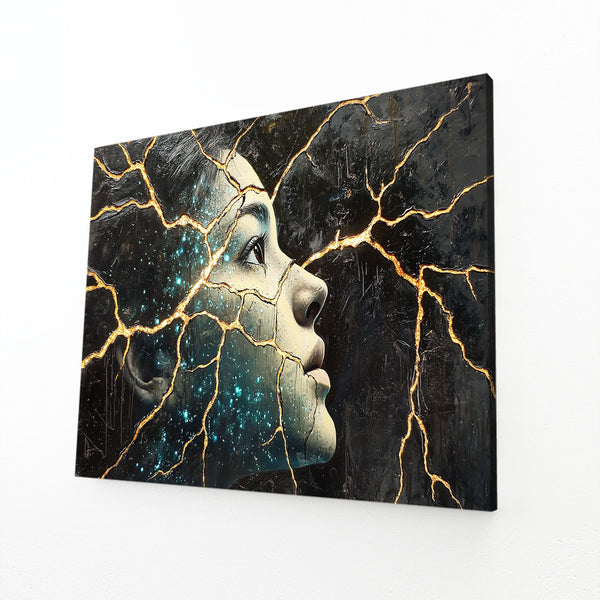 Life Black Abstract Art