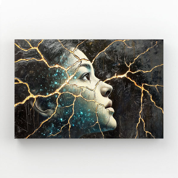 Life Black Abstract Art