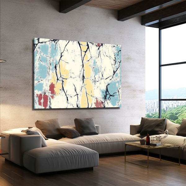 Light Abstract Canvas Art