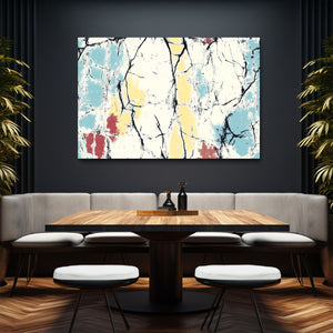 Light Abstract Canvas Art