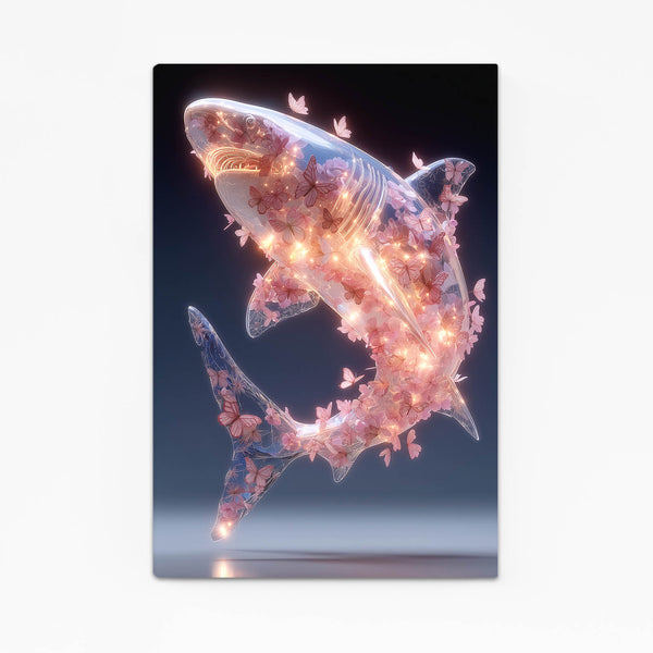 Light Shark Wall Decor