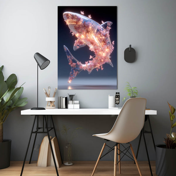 Light Shark Wall Decor
