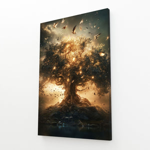 Light Tree Of Life Wall Art