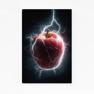 Lighting Apple Art