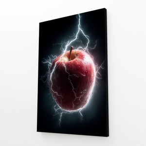 Lighting Apple Art