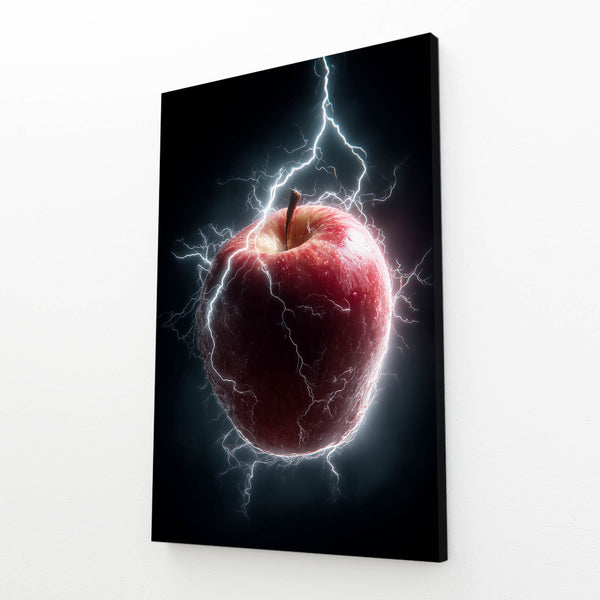 Lighting Apple Art