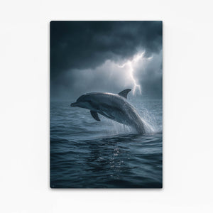 Lightning Dolphin Art