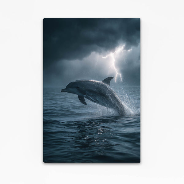 Lightning Dolphin Art