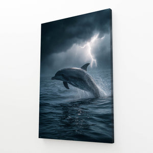Lightning Dolphin Art