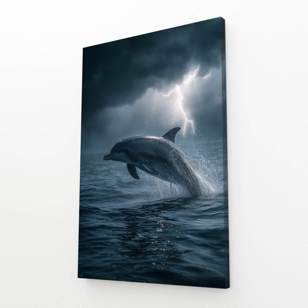 Lightning Dolphin Art