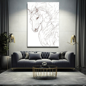 Line Art Horse