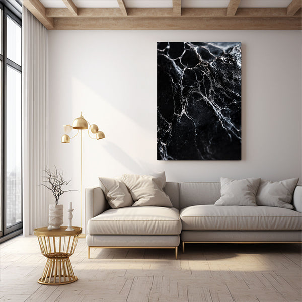 Line Black Abstract Art