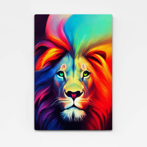 Lion Art Colorful | MusaArtGallery™
