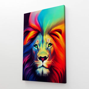 Lion Art Colorful | MusaArtGallery™