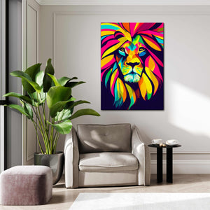 Lion Art Drawing | MusaArtGallery™