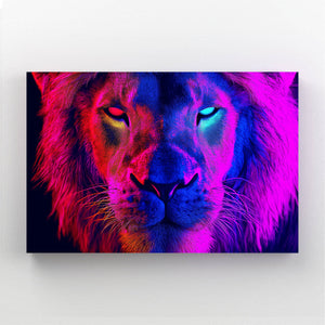 Lion Aura Wall Art | MusaArtGallery™