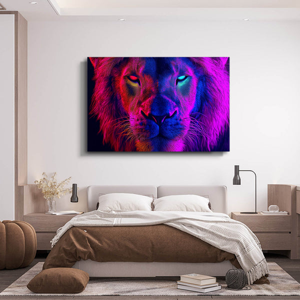 Lion Aura Wall Art | MusaArtGallery™