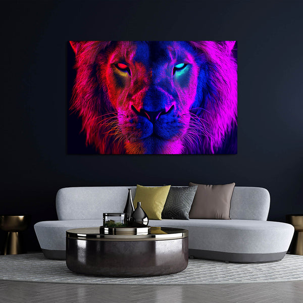 Lion Aura Wall Art | MusaArtGallery™