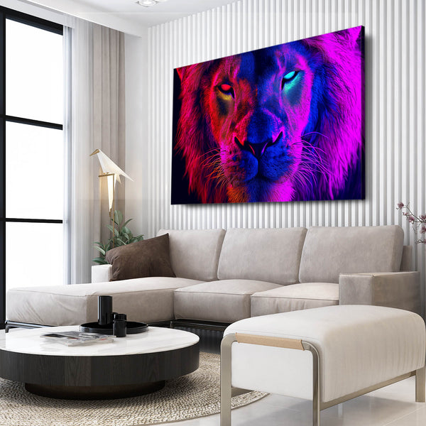 Lion Aura Wall Art | MusaArtGallery™