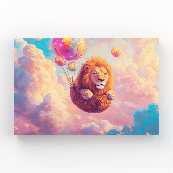 Lion Balloon Wall Art | MusaArtGallery™