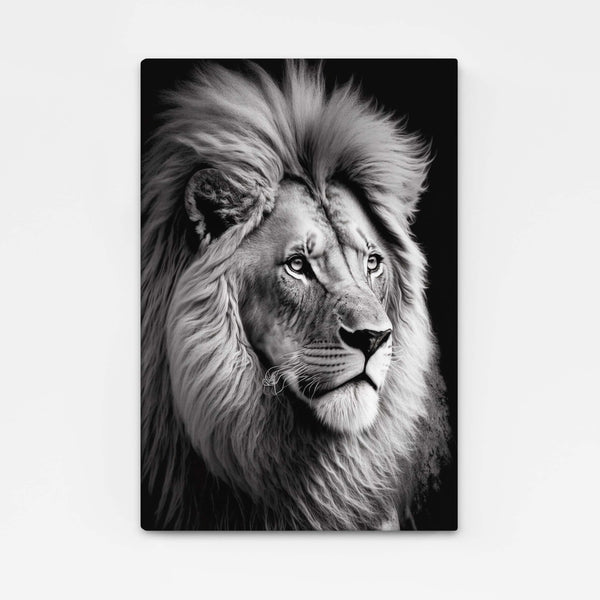 Lion Black and White Art | MusaArtGallery™