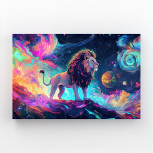 Lion Cosmic Wall Art | MusaArtGallery™