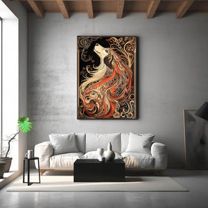 Lion Dog Art