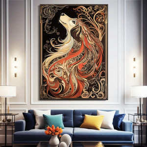 Lion Dog Art