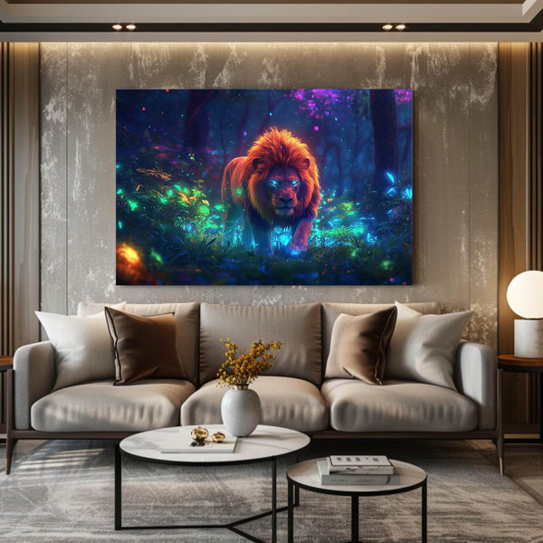 Lion Enchanted Wall Art | MusaArtGallery™